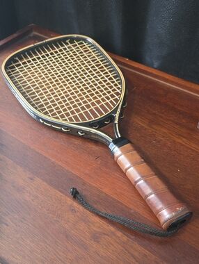 Vintage EKTELON Marathon Graphite Racket With Zip Up Cover